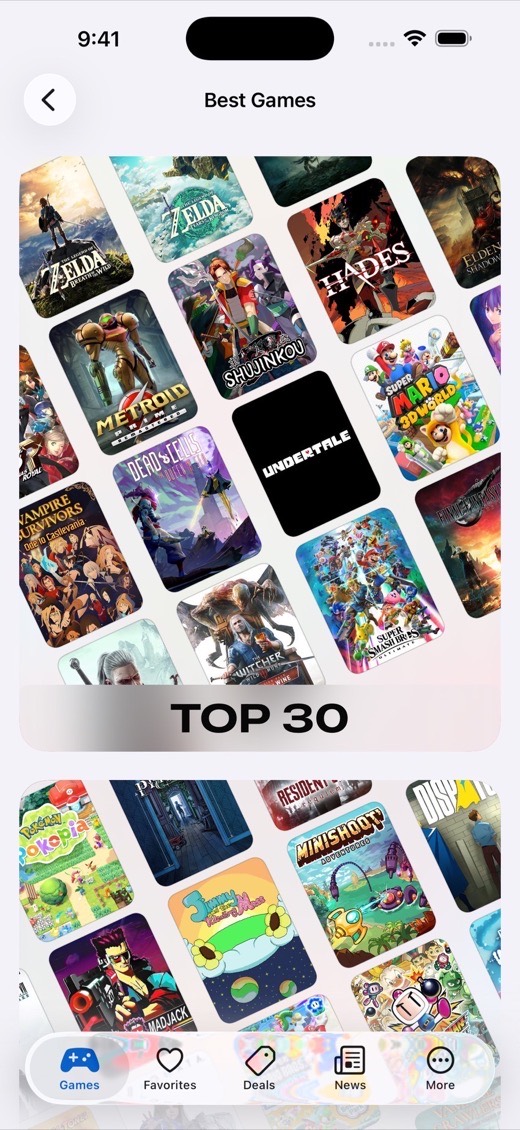 SwitchBuddy app screenshot showing Nintendo Switch companion features