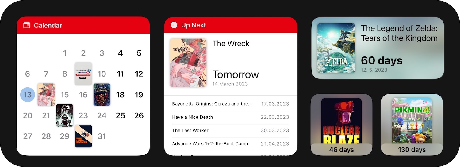 SwitchBuddy iOS Widgets showcase